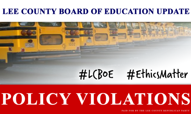 LCBOE Update: Policy Violations | Lee GOP